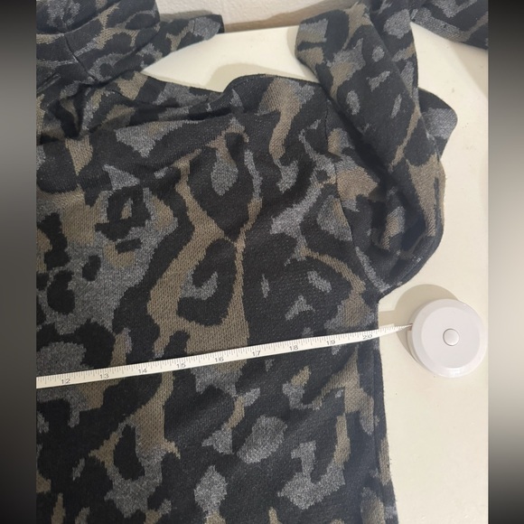 Anthropologie Kasia Leopard Print Hoodie Small - Picture 10 of 13